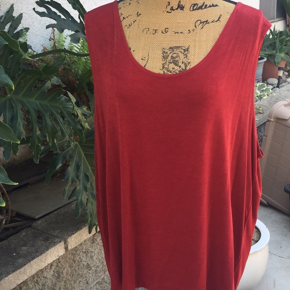 Slinky Brand Tops - Slinky brand top polyester spandex tank